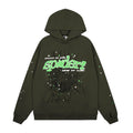 Sp5der Punk V2 Hoodie ardoise