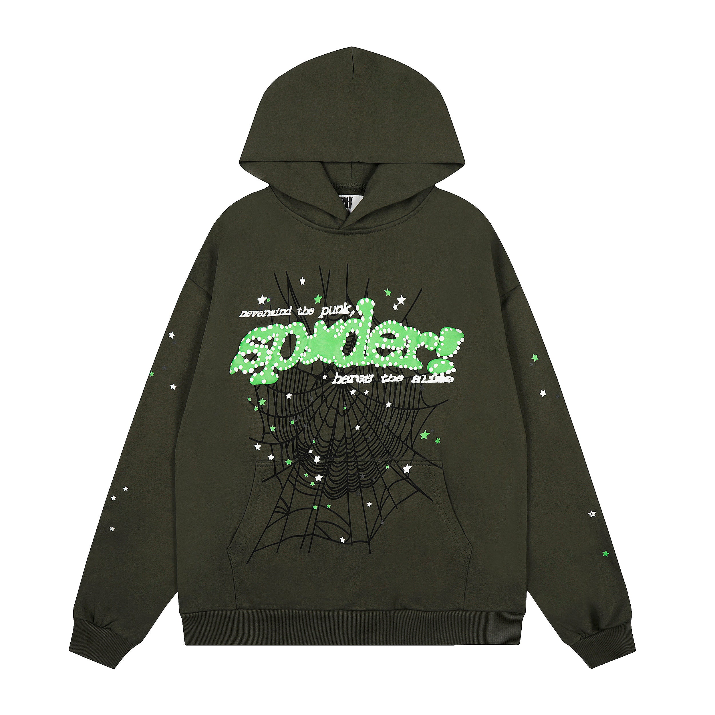 Sp5der Punk V2 Hoodie ardoise
