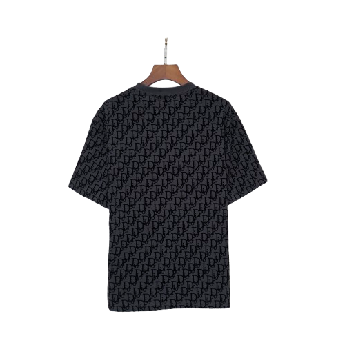 T-Shirt Dior Gris | Élégance Minimaliste