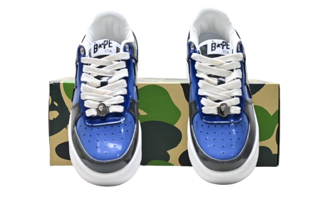BAPE STA Low “Black Blue”
