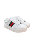 GUCCI BASKETS ACE EN CUIR - L'ICÔNE BRODÉE DU LUXE DÉCONTRACTÉ
