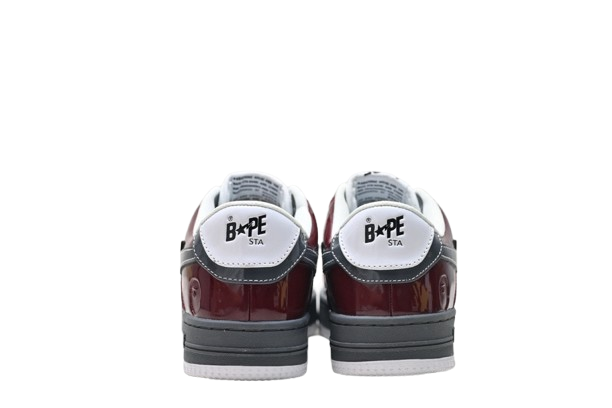 BAPE STA “Burgundy Grey”