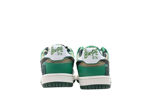 BAPE SK8 STA – Vert & Beige
