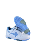 Off-White Out of Office – Ice Blue Heel View