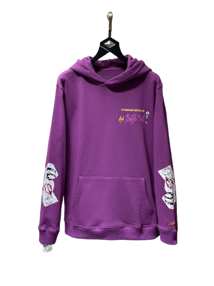 SWEAT CHROME HEARTS x MATTY BOY "PURPLE" | L'Alliance de l'Ombre et de la Fantaisie
