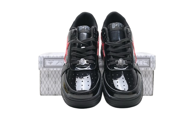 BAPE STA “Shark Black Red”