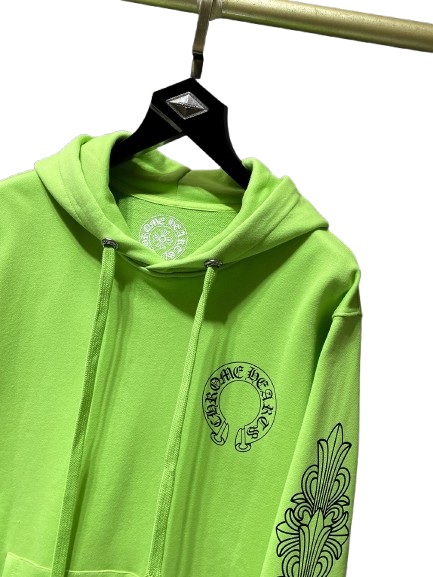 SWEAT CHROME HEARTS ULTRA FESTIVAL 'NEON GREEN' | L'Énergie Électrique