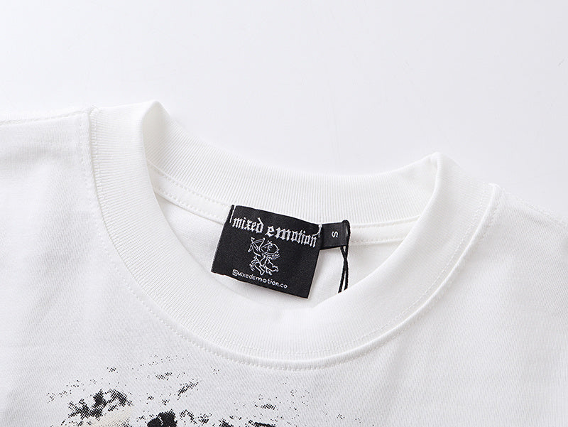 T-SHIRT CROP "PEARL" NOIR | L'Élégance Minimaliste