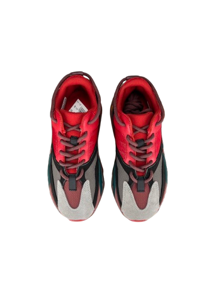 YEEZY 700 HI-RES RED - L'INCANDESCENCE ROUGE - V1 RÉTRO-FUTURISTE