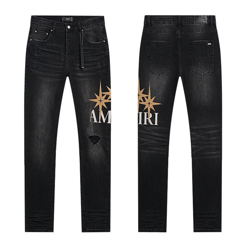 JEAN AMIRI STARBURST APPLIQUÉ | L'Éclat Noir