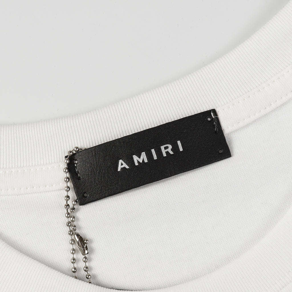 T-SHIRT AMIRI NOIR/BLANC | La Dualité Parfaite