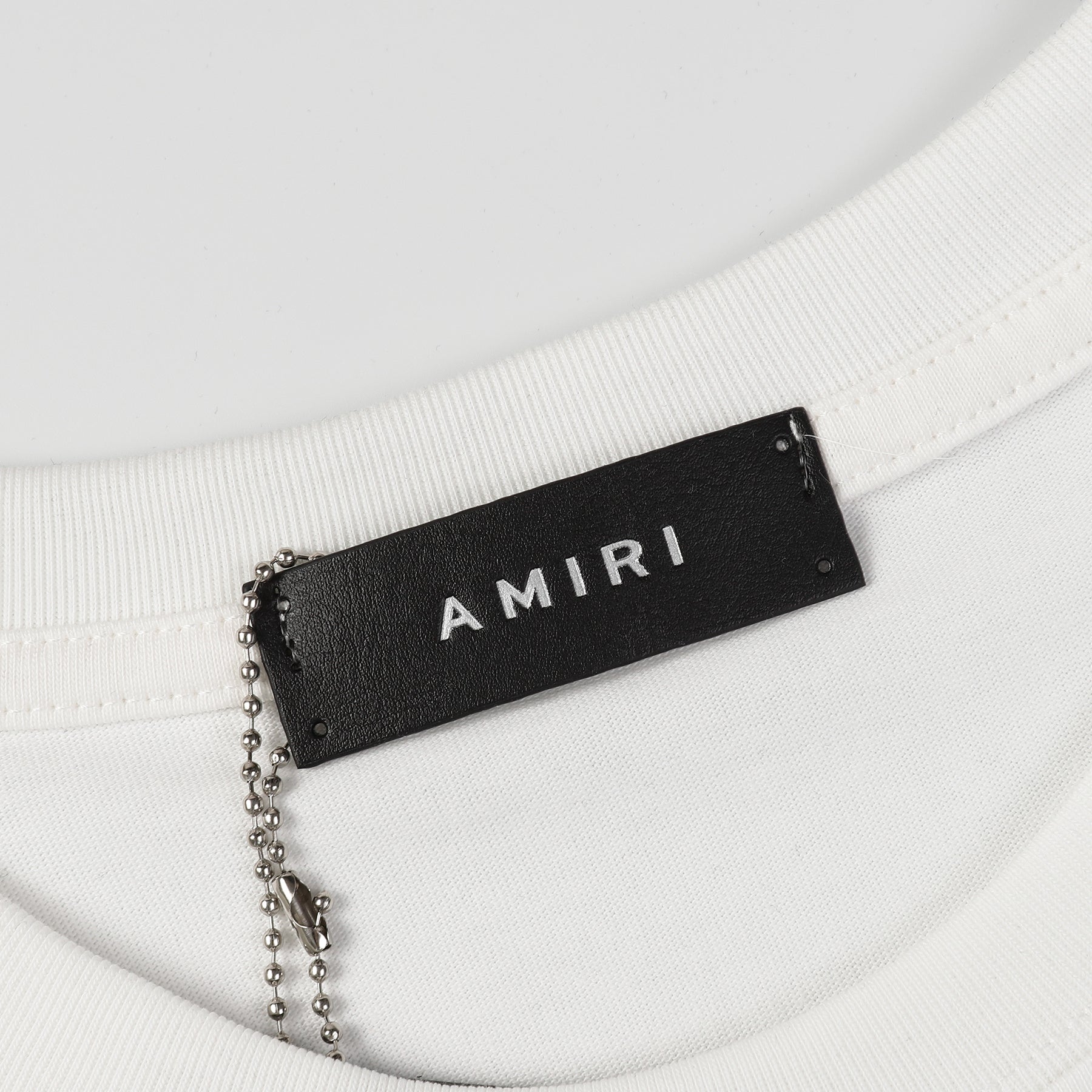 T-SHIRT AMIRI NOIR/BLANC | La Dualité Parfaite