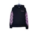 SWEAT CHROME HEARTS "BLACK PINK FLORAL" | L'Élégance Gothique Florale