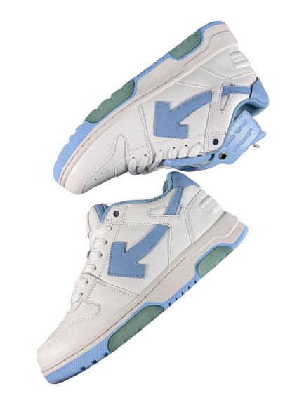 Off-White Out of Office – White / Baby Blue
