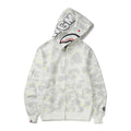 CAMO SHARK FULL ZIP HOODIE - BAPE®