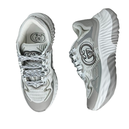 GUCCI BASKETS RIPPLE - L'ONDE DE CHOC DU DESIGN FUTURISTE