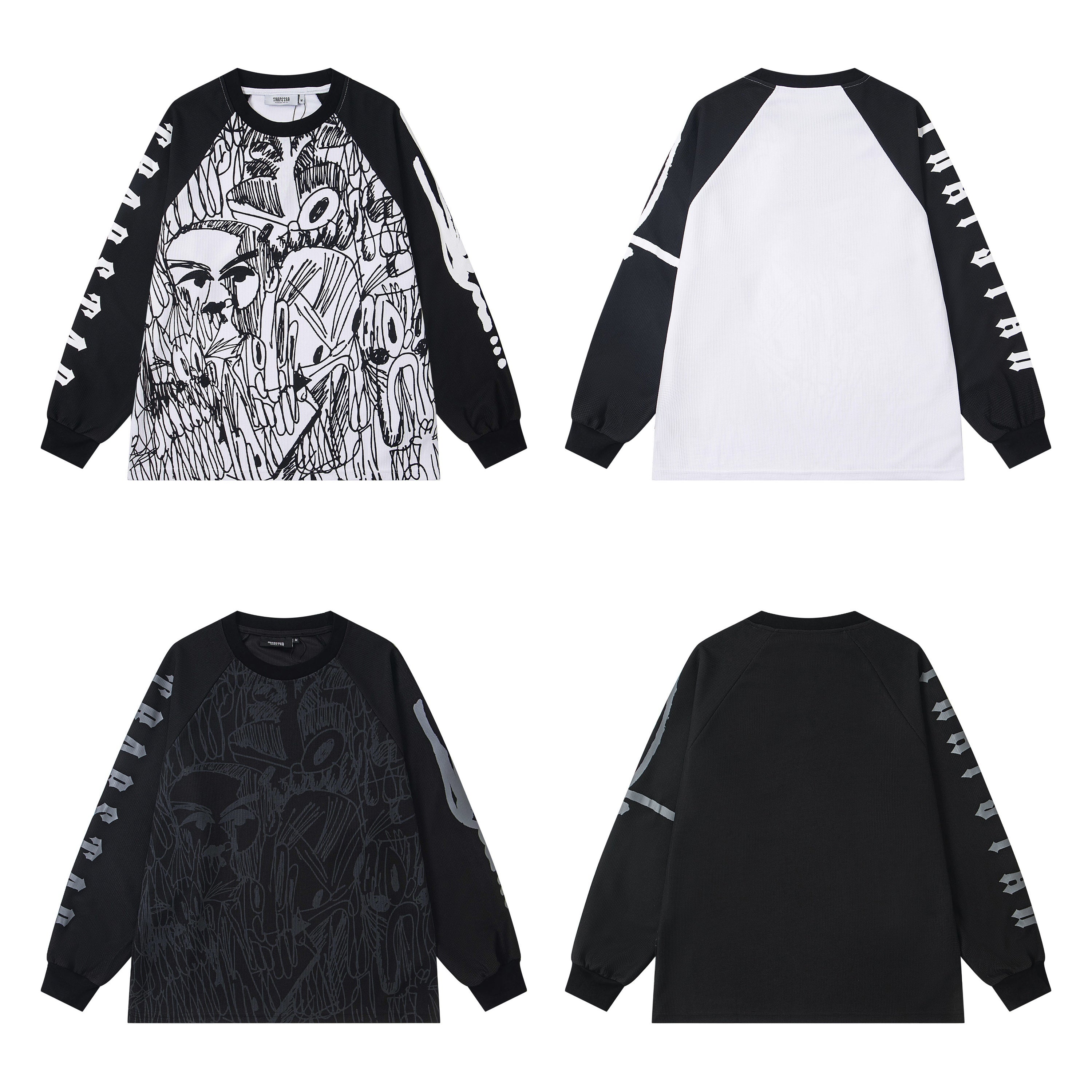 T-shirt à manches longues Trapstar X Slawn Waffle