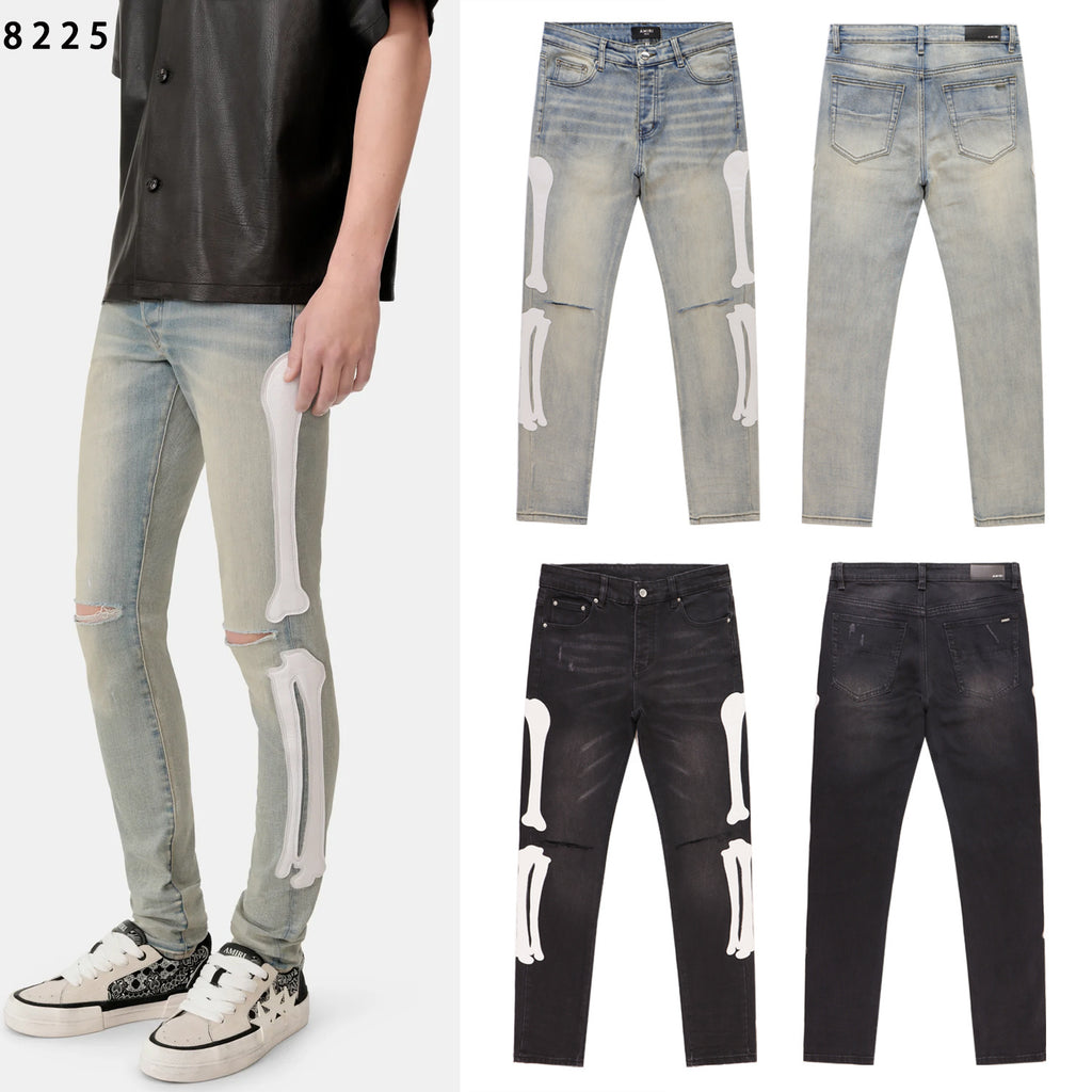 JEAN SKINNY AMIRI EFFET USÉ | L'Art du Déclin Raffiné