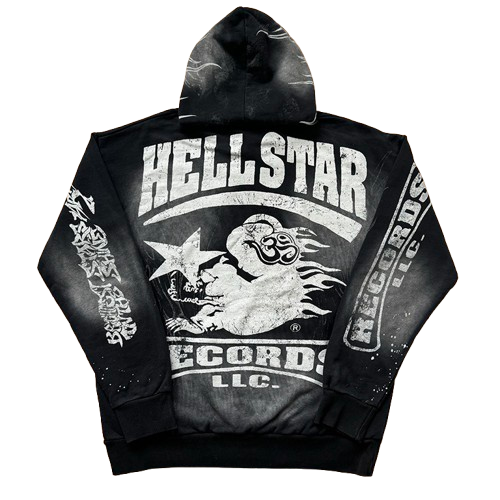 HOODIE HELLSTAR GRAPHIC | L'Icone du Streetwear Ténébreux