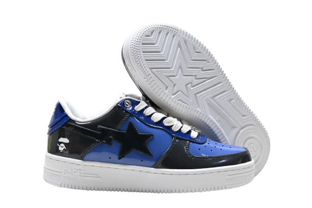 BAPE STA Low “Black Blue”