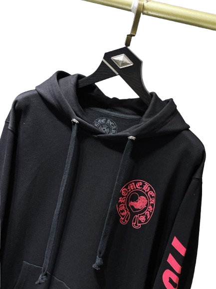 Chrome Hearts x Deadly Doll Online Exclusive Hoodie 'Black/Red'
