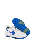Off-White Out of Office – White / Blue (Back View)