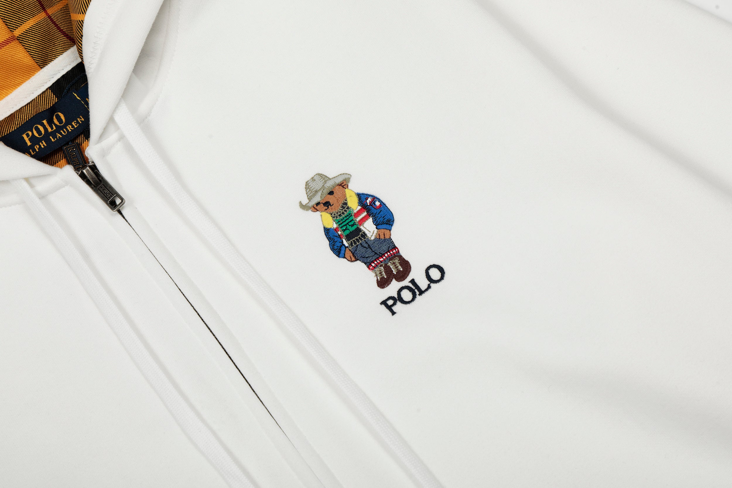 SWEAT ZIPPÉ POLO RALPH LAUREN "POLO BEAR" NAVY | L'Emblème Ludique