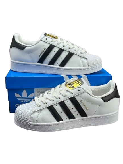 ADIDAS SUPERSTAR - LA BASKET ICONIQUE SHELL TOE - BLANCHE & ORIGINALE