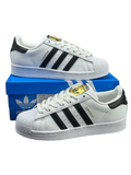 ADIDAS SUPERSTAR - LA BASKET ICONIQUE SHELL TOE - BLANCHE & ORIGINALE