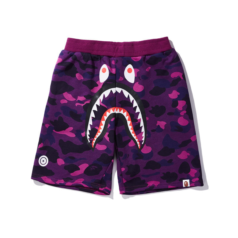 Short BAPE color Camo Shark Sweat