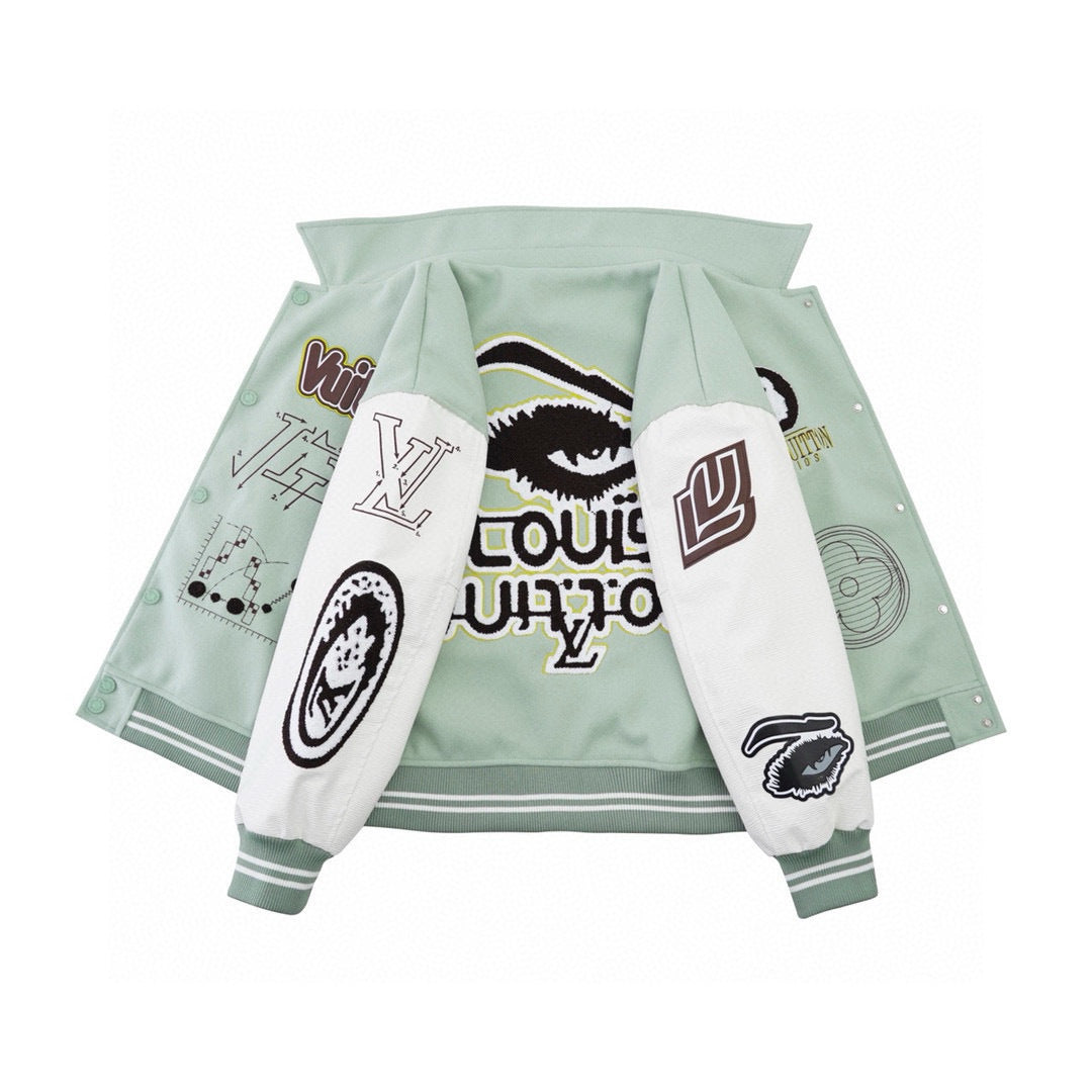 BLOUSON VARSITY LOUIS VUITTON | L'Icone du Luxe Sportif