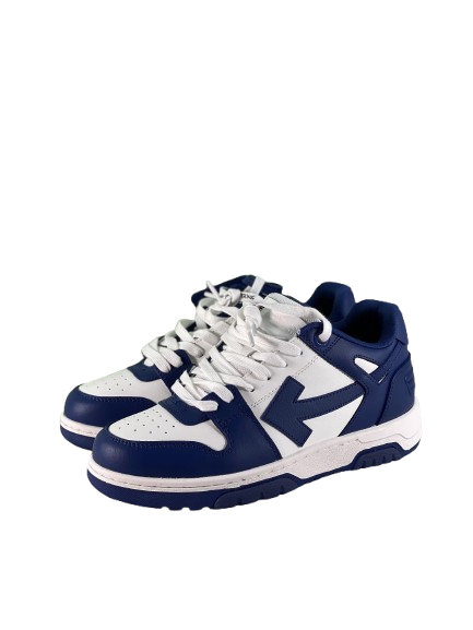 Off-White Low Court – Bleu Royal & Blanc