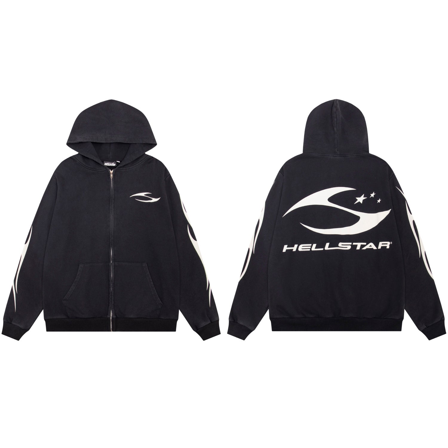 ENSEMBLE HELLSTAR NOIR | L'Élégance Ténébreuse