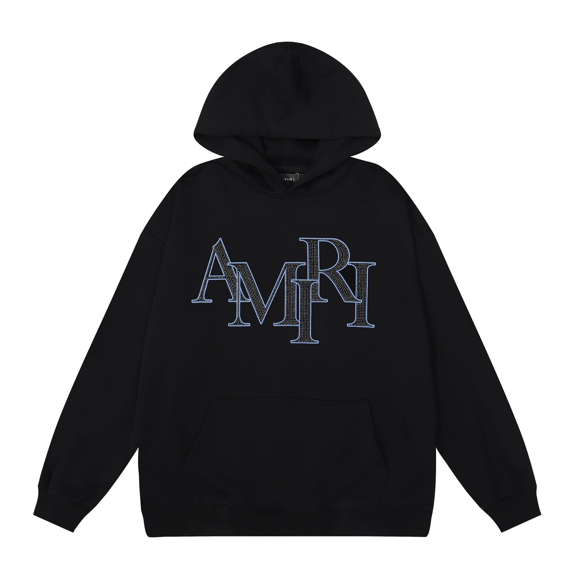 SWEAT AMIRI STAGGERED LOGO | L'Icone du Luxe Déstructuré