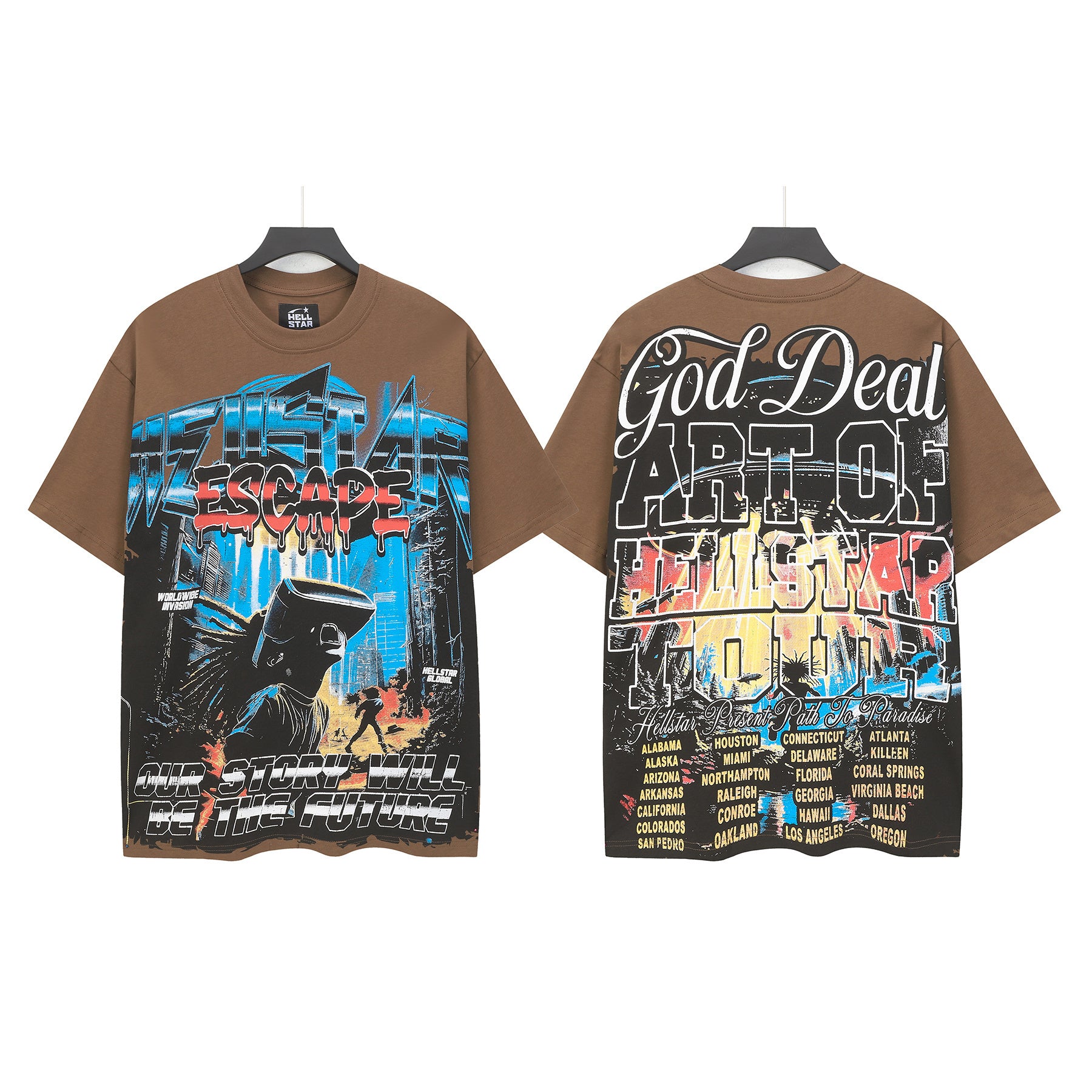 T-SHIRT HELLSTAR ESCAPE | L'Évasion des Ombres