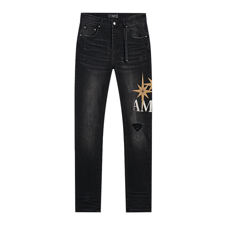 JEAN AMIRI STARBURST APPLIQUÉ | L'Éclat Noir