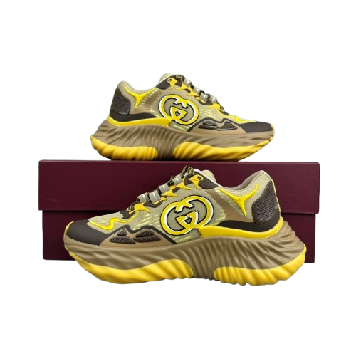 GUCCI BASKETS RIPPLE - L'ONDE DE CHOC DU DESIGN FUTURISTE