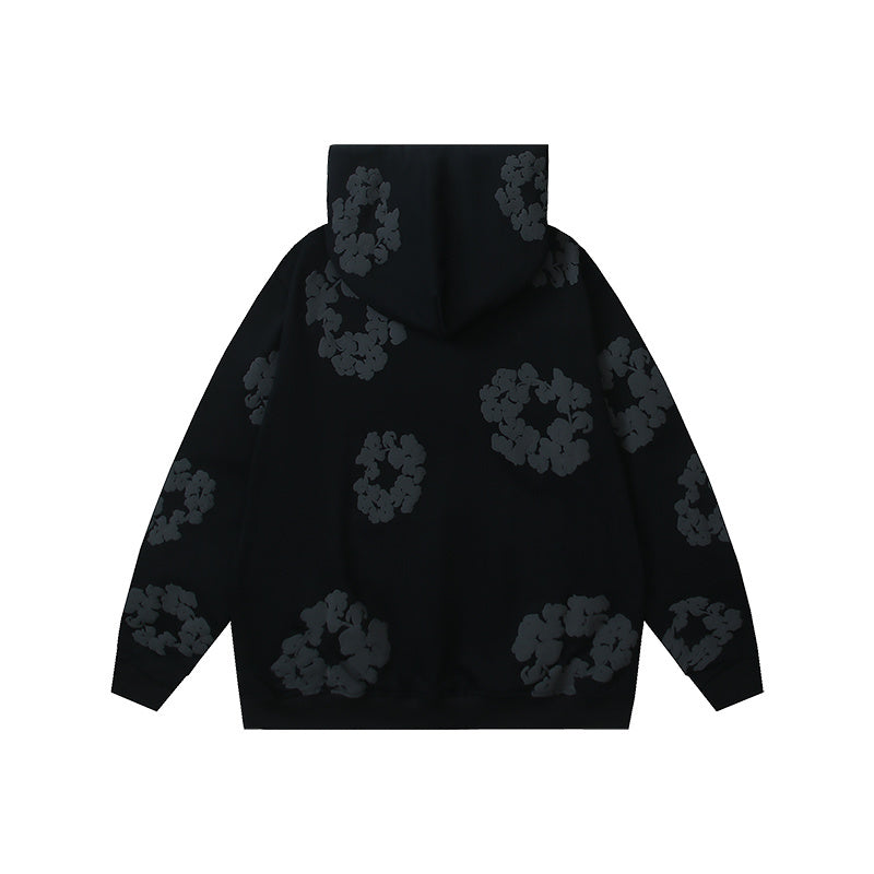 SWEAT DENIM TEAR NOIR | La Mémoire du Coton