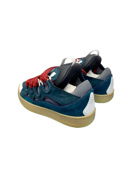 Lanvin Curb Sneakers – Édition Premium “Ink Blue”